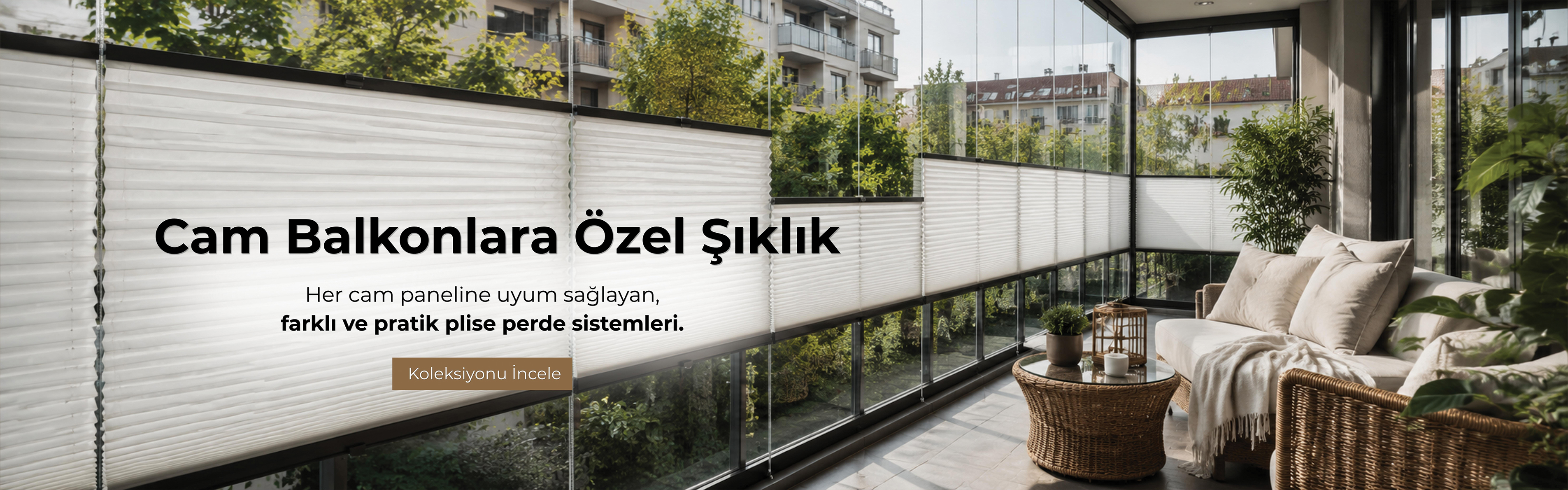 DÜZ PLİSE PERDE